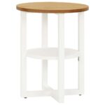 Lamp Table 40x50cm Solid Oak Wood