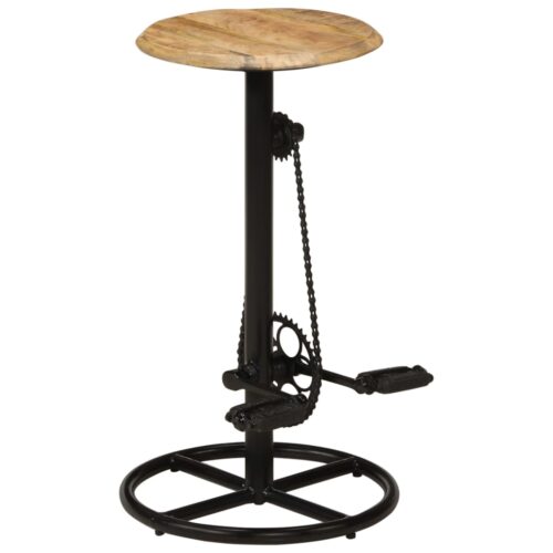 Bar Chairs 2pcs Solid Mango Wood - Image 2