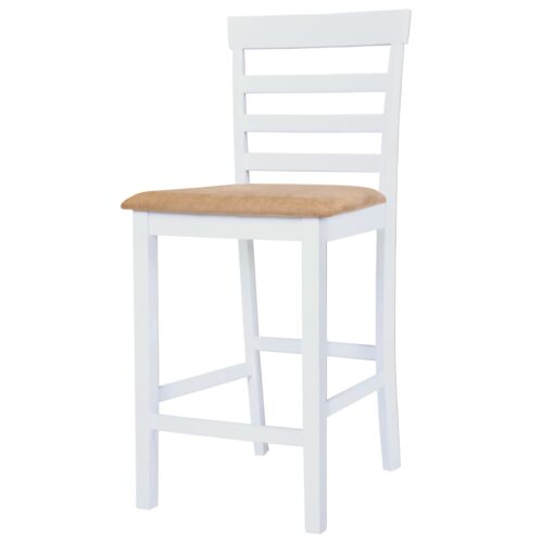 Bar Table Stool Set 5 Pieces MDF Dark Brown - Image 6