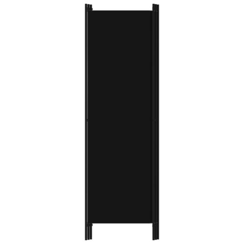 3-Panel Room Divider Black 150x180cm - Image 4