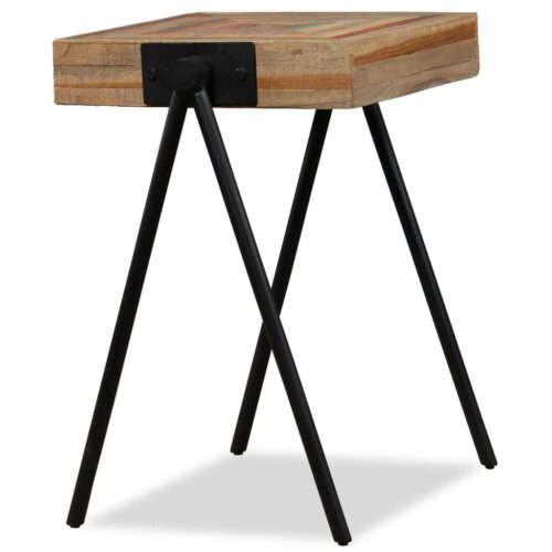 Side Table Solid Reclaimed Teak - Image 3