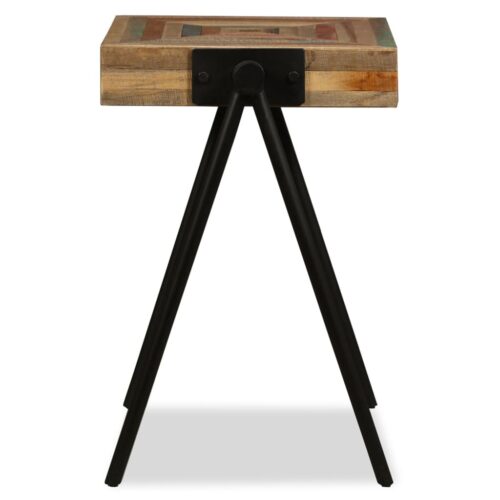 Side Table Solid Reclaimed Teak - Image 5