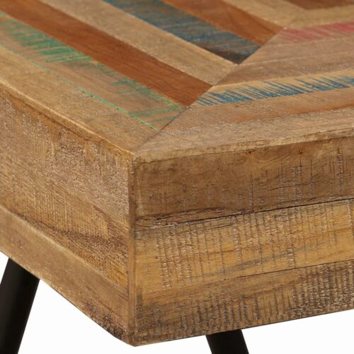 Side Table Solid Reclaimed Teak - Image 8