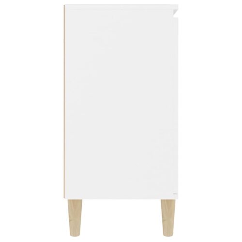 Sideboard White 101x35x70cm Engineered Wood - Image 6
