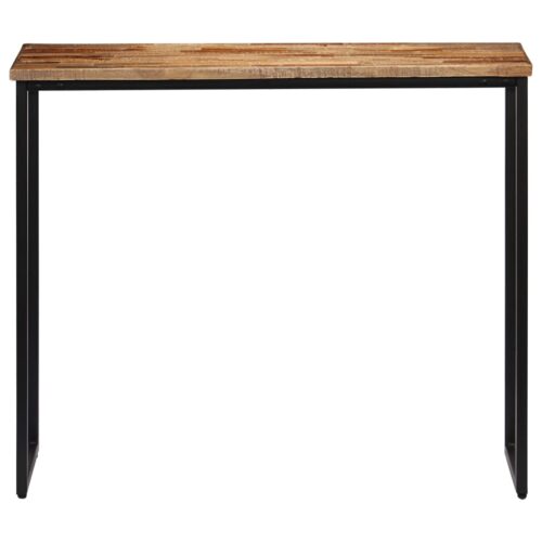 Console Table Solid Reclaimed Teak 90x30x76cm - Image 2