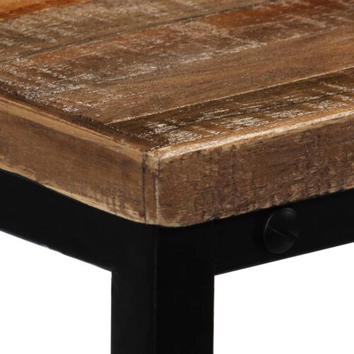 Console Table Solid Reclaimed Teak 90x30x76cm - Image 4