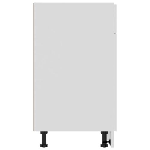 Drawer Bottom Cabinet White 80x46x81.5cm Engineered Wood - Image 7