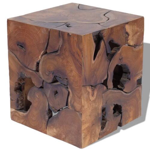 Stool Solid Teak Wood - Image 2