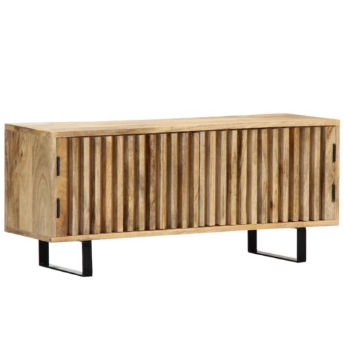 TV Cabinet 90x30x40cm Solid Mango Wood