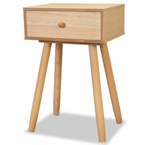 Bedside Tables 2pcs Solid Pinewood 40x30x61cm Brown - Image 3