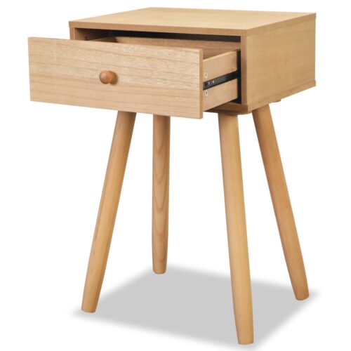 Bedside Tables 2pcs Solid Pinewood 40x30x61cm Brown - Image 4