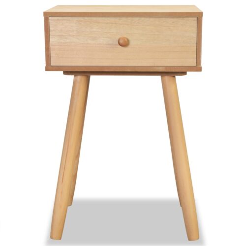 Bedside Tables 2pcs Solid Pinewood 40x30x61cm Brown - Image 5