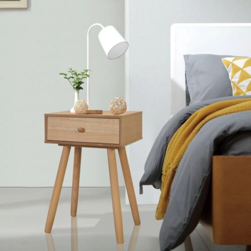 Bedside Tables 2pcs Solid Pinewood 40x30x61cm Brown - Image 9