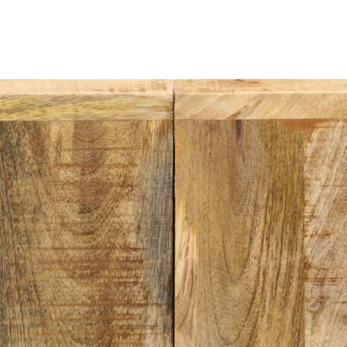Dining Table 140x70x75cm Solid Mango Wood - Image 6