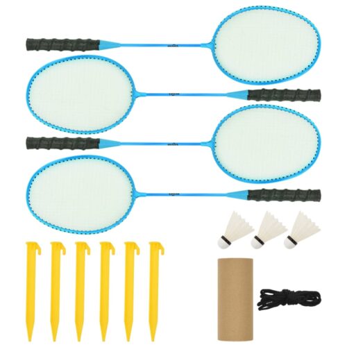Badminton Net Yellow Black 600x155cm PE Fabric - Image 6