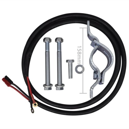 Aluminium Motorised Jockey Wheel Trailer Mover 12 V 350 W - Image 8