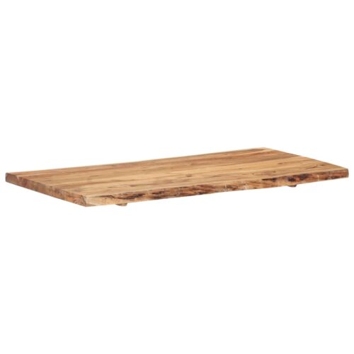 Acacia Wood Timber Table Top DIY Desk Panel Plank Board Parts 118x(50-60)x3.8cm - Image 8
