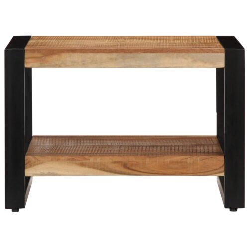 Coffee Table 60x60x40cm Solid Acacia Wood - Image 2