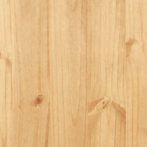 Highboard Corona Brown 112x43x196cm Solid Wood Mexican Pine - Image 8
