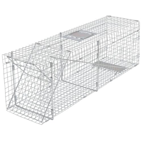 Galvanised Live Trap 100cm - Image 2