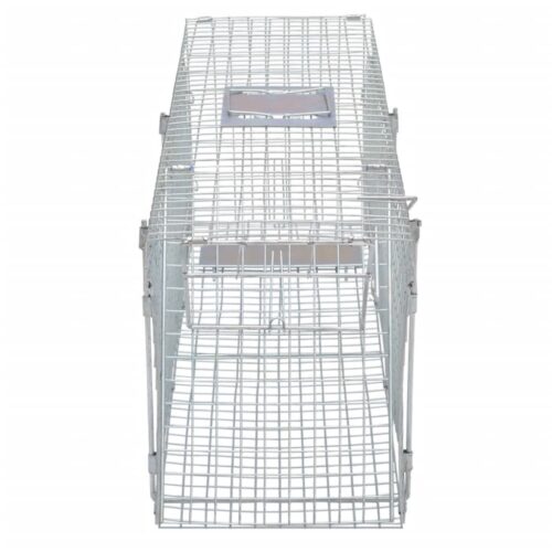 Galvanised Live Trap 100cm - Image 3