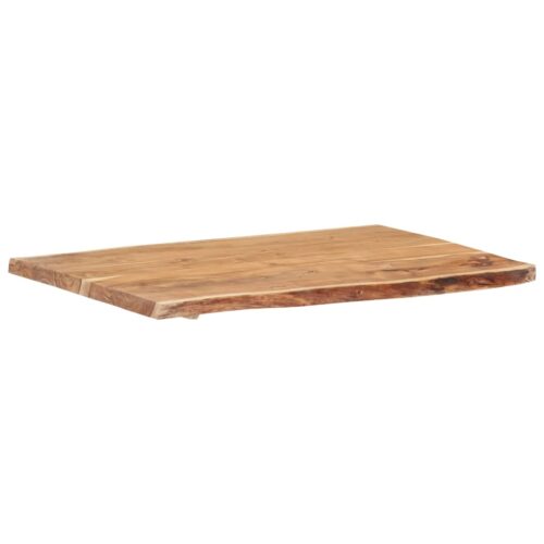 Acacia Wood Timber Table Top DIY Desk Panel Plank Board 100x(50-60)x3.8cm - Image 7