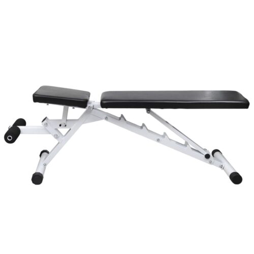 Workout Bench with Barbell Dumbbell Set 60.5 kg - Image 3