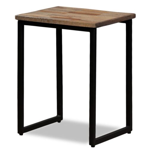 3-Piece Nesting Coffee Table Set Solid Reclaimed Teak - Image 4