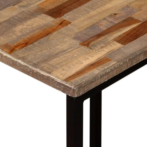 3-Piece Nesting Coffee Table Set Solid Reclaimed Teak - Image 6