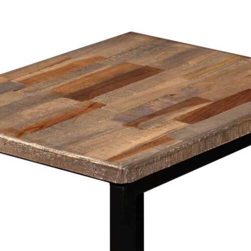 3-Piece Nesting Coffee Table Set Solid Reclaimed Teak - Image 7