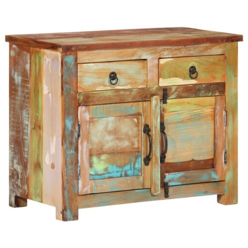 Sideboard 68x35x55cm Solid Wood Reclaimed - Image 10