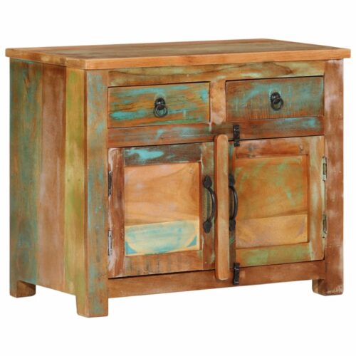 Sideboard 68x35x55cm Solid Wood Reclaimed - Image 12