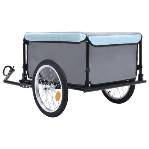 Bike Trailer Black Blue 65 kg - Image 4