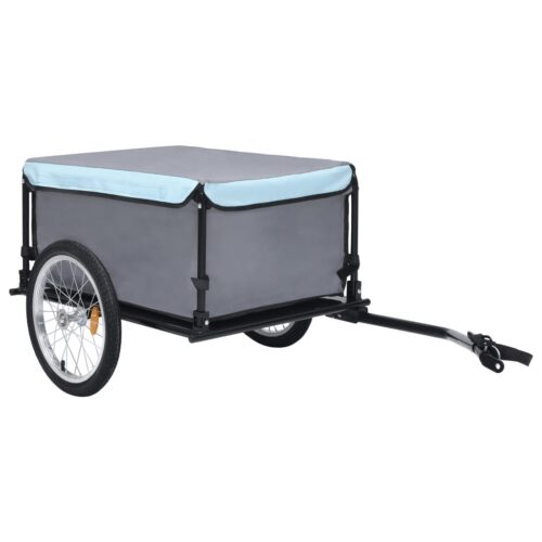 Bike Trailer Black Blue 65 kg - Image 9