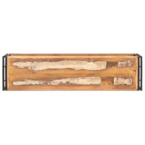 TV Cabinet 120x30x40cm Solid Reclaimed Wood - Image 3