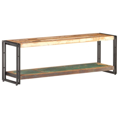 TV Cabinet 120x30x40cm Solid Reclaimed Wood - Image 9