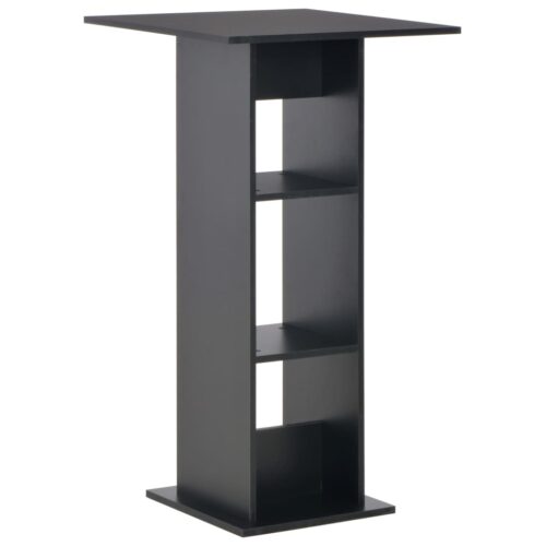 Bar Table Black 60x60x110cm - Image 7