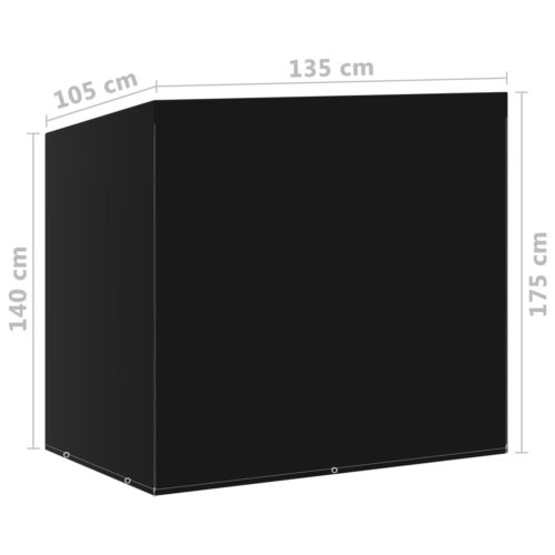 Swing Bench Covers 2pcs 6 Eyelets 135x105x175cm - Image 10