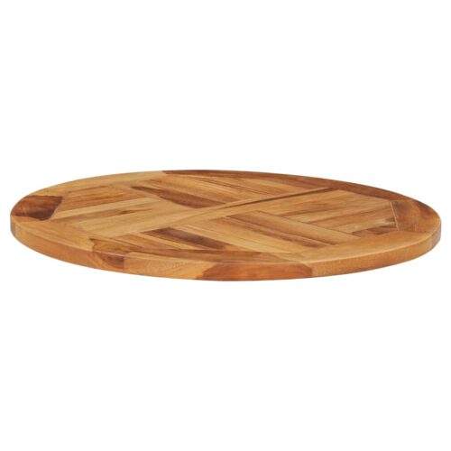 Rotating Swivel Table Stand Lazy Susan Turntable Spice Plants Organiser Wood - Image 3