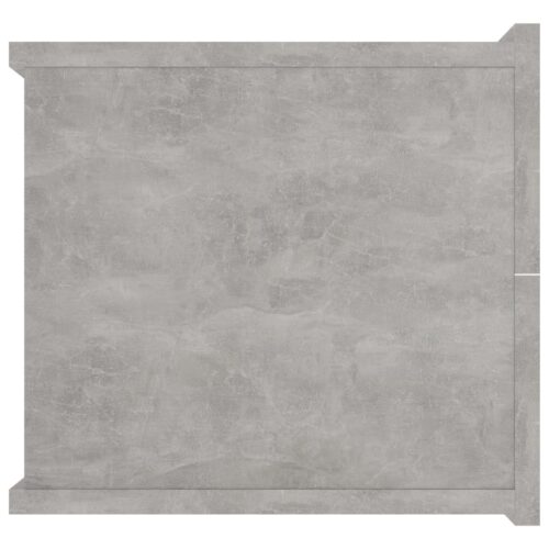 Bedside Cabinets 2pcs Concrete Grey 40x30x30cm Engineered Wood - Image 6