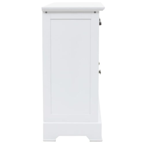 Sideboard with 3 Doors MDF Pinewood 105x35x77.5cm - Image 3