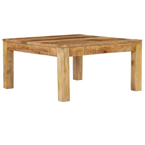 Coffee Table 80x80x40cm Solid Mango Wood