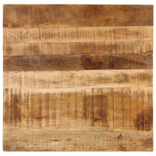 Coffee Table 80x80x40cm Solid Mango Wood - Image 7