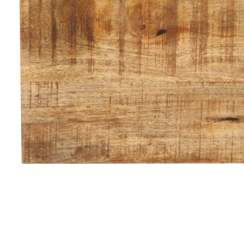Coffee Table 80x80x40cm Solid Mango Wood - Image 8