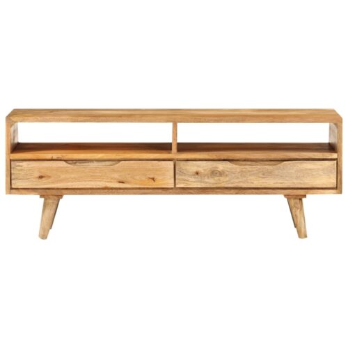 TV Cabinet 140x30x41cm Solid Wood Mango - Image 3