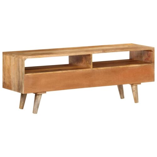 TV Cabinet 140x30x41cm Solid Wood Mango - Image 4