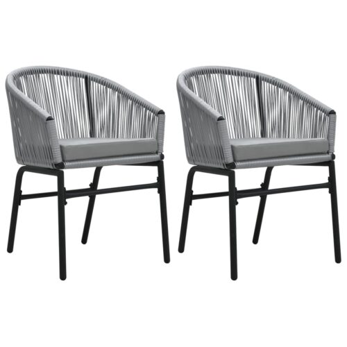3-Piece Garden Dining Set Anthracite - Image 3