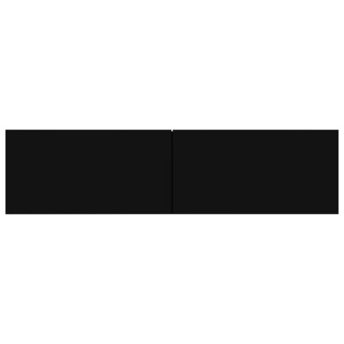TV Cabinet Black 120x30x30cm Engineered Wood - Image 6
