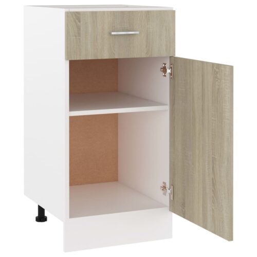 Drawer Bottom Cabinet Sonoma Oak 40x46x81.5cm Engineered Wood - Image 5