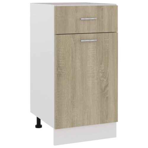Drawer Bottom Cabinet Sonoma Oak 40x46x81.5cm Engineered Wood - Image 12